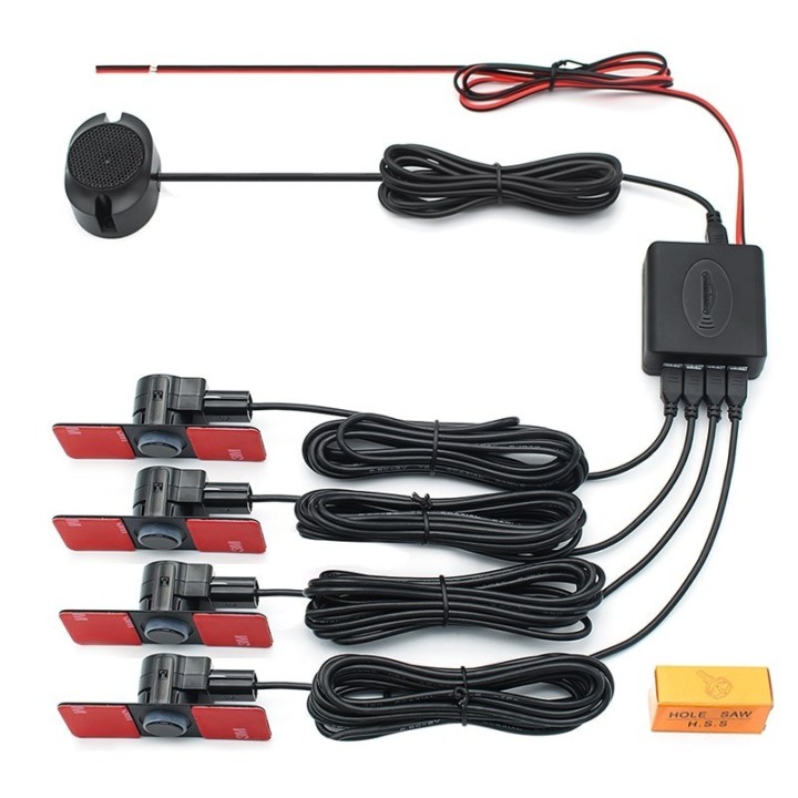 Sensor de Aparcamiento 13 mm Kit Auto Instalable Parktronic