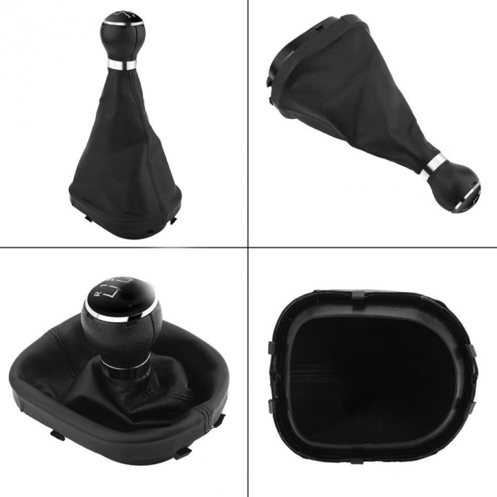 Pomo con Cuero 5 Velocidades VW TOURAN 2003-2010 CADDY II 2 MK2