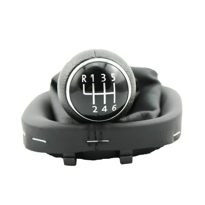 Pomo con Cuero 5 Velocidades VW TOURAN 2003-2010 CADDY II 2 MK2