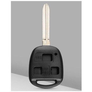 Carcasa Llave 3 Botones Espadín TOYOTA CAMRY RAV4 Corolla PRADO YARIS