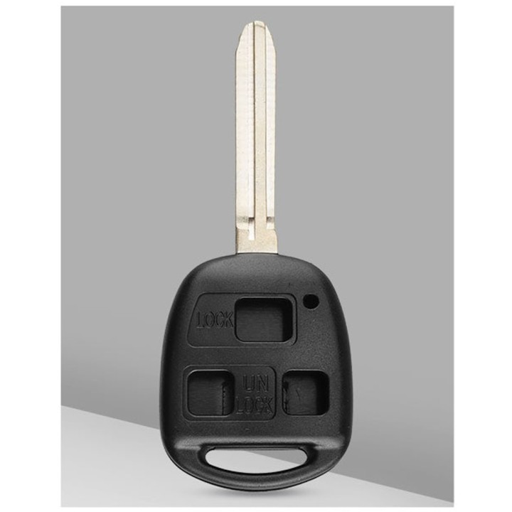Carcasa Llave 3 Botones Espadín TOYOTA CAMRY RAV4 Corolla PRADO YARIS