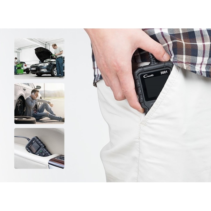 Lector Diagnóstico OBDII CR3001 PK AD310 ELM327 OM123