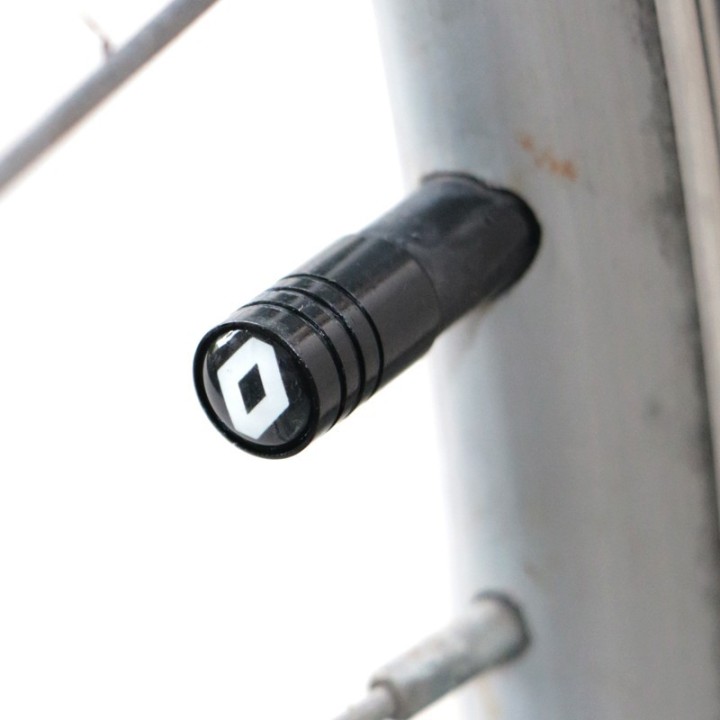 Tapones Rueda Reault Negro Neumático Bicicleta Coche