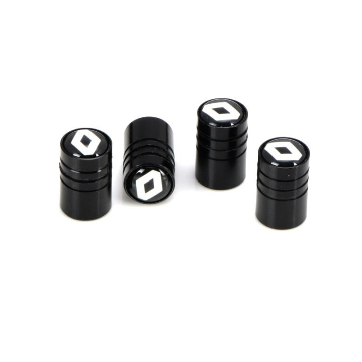 Tapones Rueda Reault Negro Neumático Bicicleta Coche