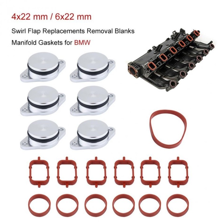 Kit Anulación Palomilla Admisión BMW E46 Motor M47 - 6 Piezas