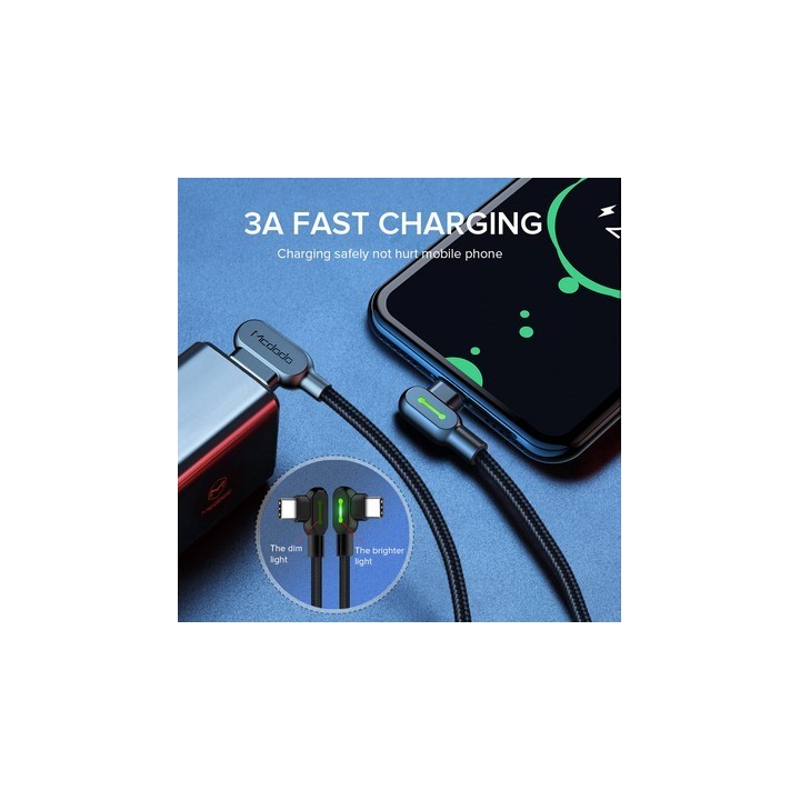 Cable USB Tipo-C PRO 2.4A Carga Rápida y Datos USBCargador Android Samsung S8 S9 Note 8