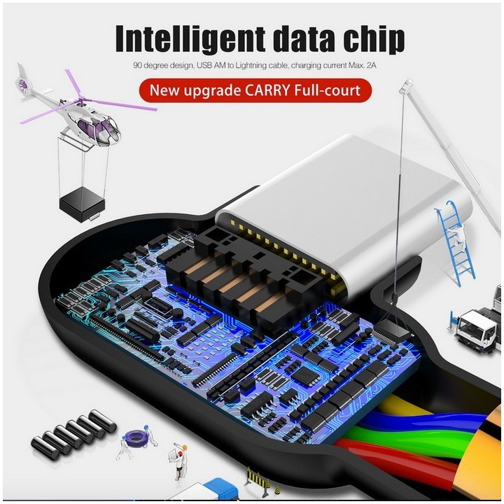 Cable USB Tipo-C PRO 2.4A Carga Rápida y Datos USBCargador Android Samsung S8 S9 Note 8