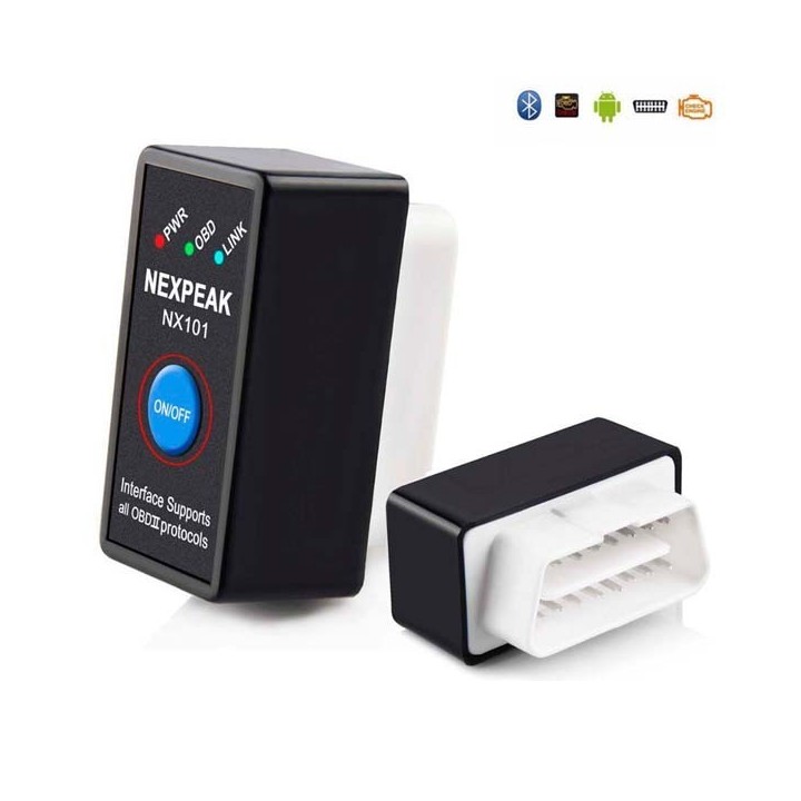 Escaner Ordernador ELM327 V1.5 ODB 2 Elm327 Bluetooth OBD2 V1.5 Elm 327 V 1,5 OBD 2 herramienta diagnóstico Elm-327 OBDII