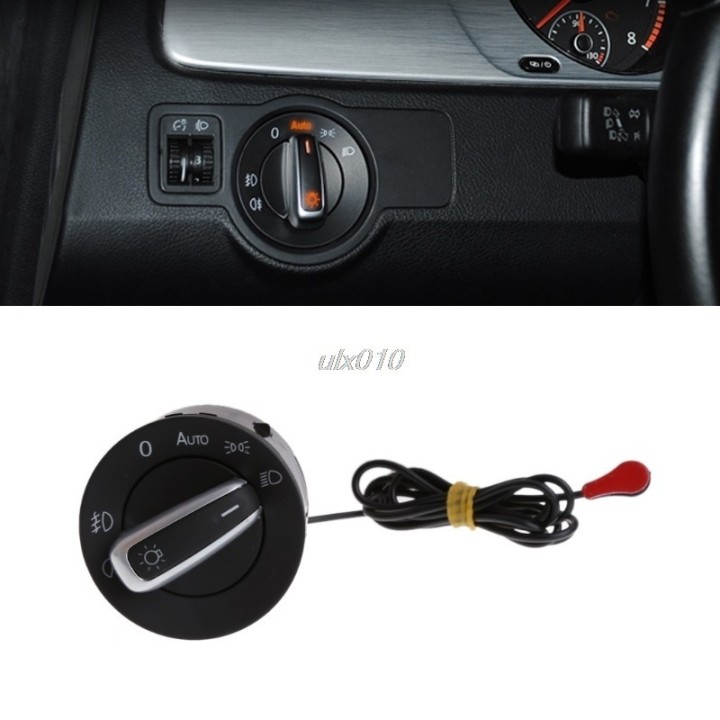 Mando Control Luces con EXTRA LUCES AUTOMATICAS VW Golf 5 6 MK5 MK6 Tiguan Passat B6 B7 CC Touran Jetta MKV