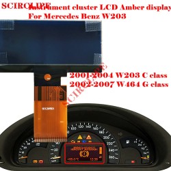 Pantalla LCD Cuadro intrumentos para Mercedes Benz W203 Clase C 2000-2004/W463G clase 2002-2007reparación de píxeles