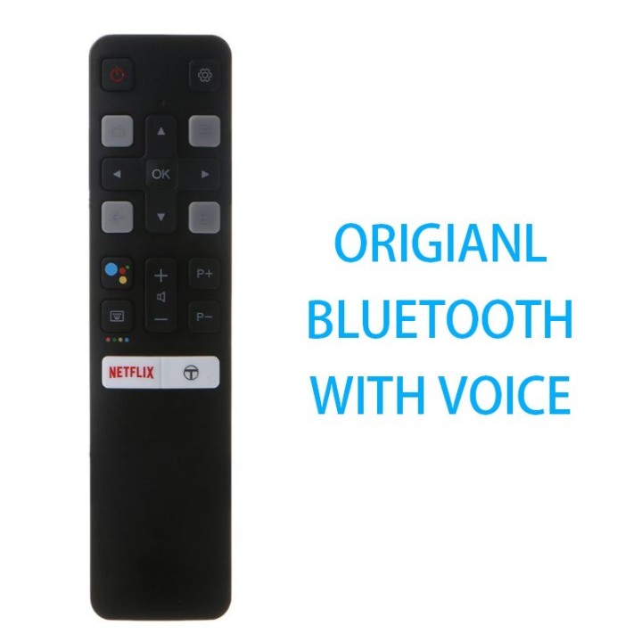 Mando a distancia RC802V JUR6 Original para TV TCL 65P8S 49S6800FS 49S6510FS 55P8S 55EP680 50P8S 49S6800FS 49S6510FS