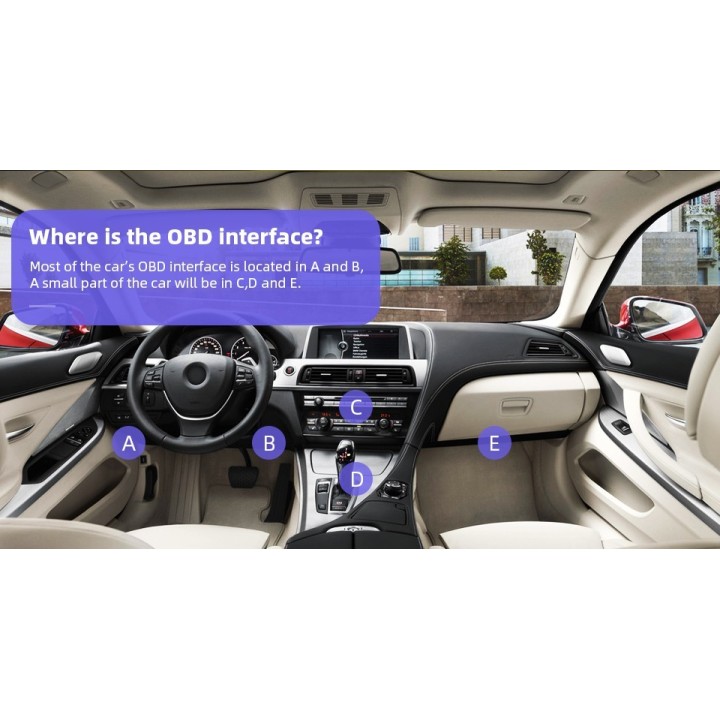 Herramienta de diagnóstico Super OBD2 ELM327 OBD2 Bluetooth android pc
