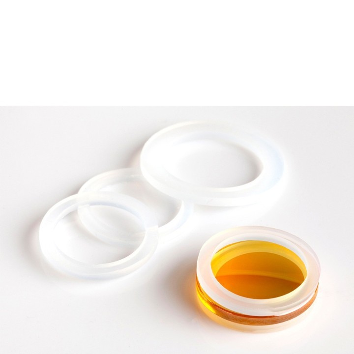 Goma Junta Lente 20 mm Silicona Laser Corte CO2