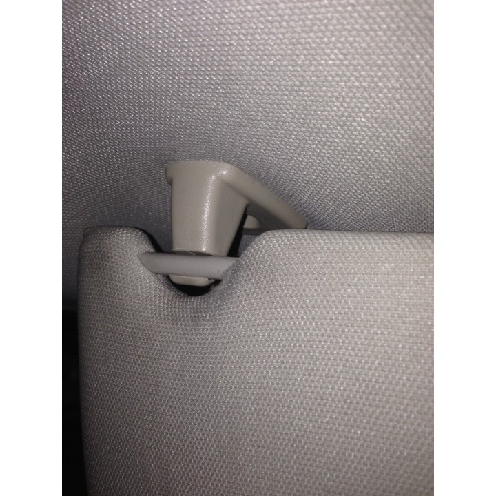 Soporte Parasol Gancho - Chrysler 300 C - Gris Compatible 1213099 829865 927643