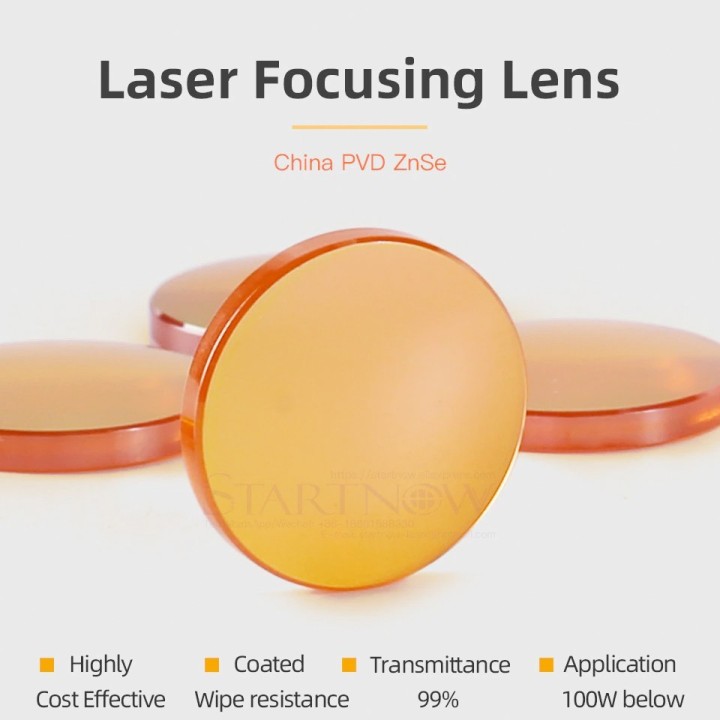 Lente LASER C02 - 20 mm diámetro x 101.6 mm ENFOQUE