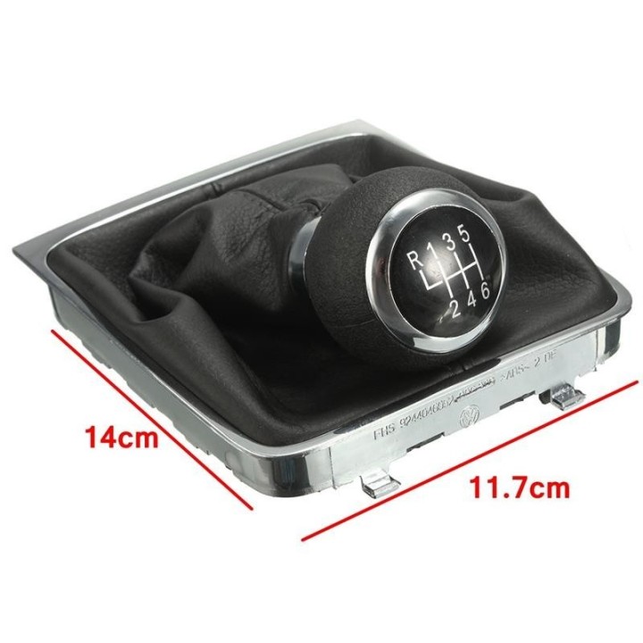 Pomo con Cuero 6 Marchas VW PASSAT B6 CC 3C R36 TD