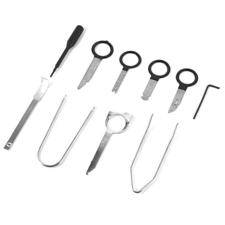 Kit Utensilios Desmontaje Radio Navegador GPS Universal Audi VW Seat Opel Mercedes