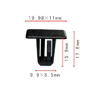 10 Grapa Clip Chrysler Dogde 5FR56DX9