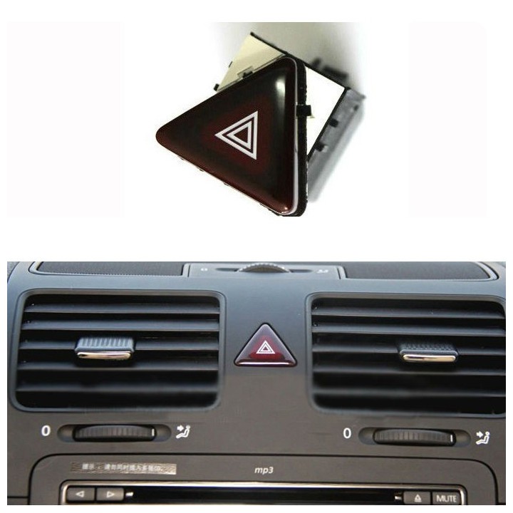 Botón Luz Emergencia VW Jetta Golf GTI MK5 Rabbit 18G 953 509 1K0 953 509 A 1K0 953 509A