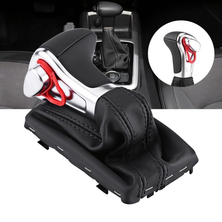 Pomo Marchas con Cuero Automático Audi A5 A4L Q5 B8 B8PA