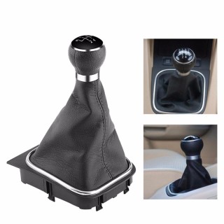 Pomo con Cuero 5 Marchas VW Golf 6 Jetta MK5 MK6 2005-2014