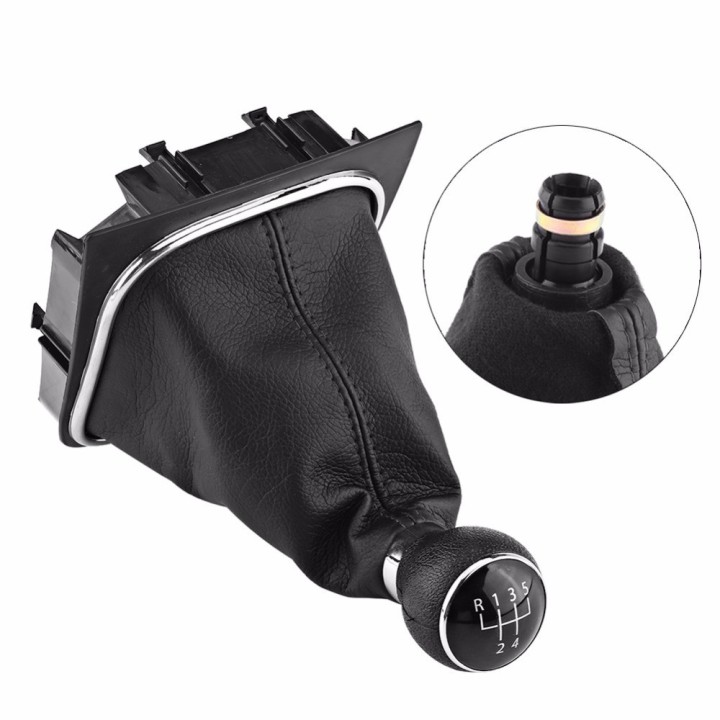 Pomo con Cuero 5 Marchas VW Golf 6 Jetta MK5 MK6 2005-2014