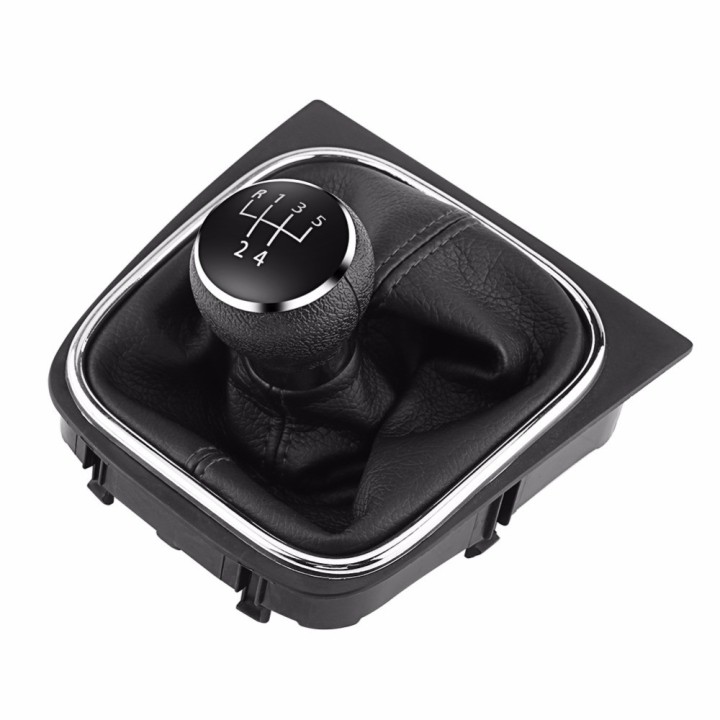Pomo con Cuero 5 Marchas VW Golf 6 Jetta MK5 MK6 2005-2014