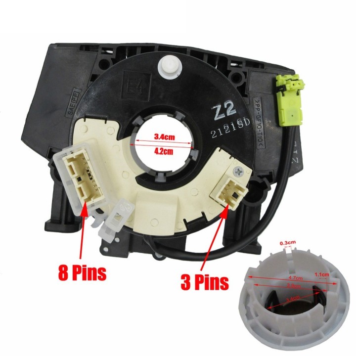 Anillo Espiral Airbag Volante B5567-BH00A B5567BH00A B5567 JJ10E BH00A Nissan Qashqai J10E Qashqai + 2