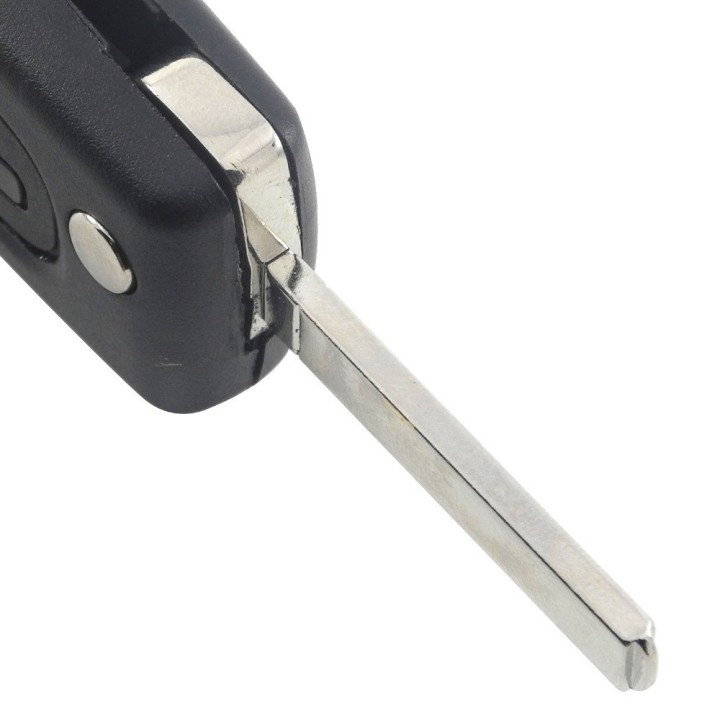 Carcasa Llave Mando con Espadin Peugeot 306 407 807 Partner Citroen C2 C3 C4 C6 Berlingo