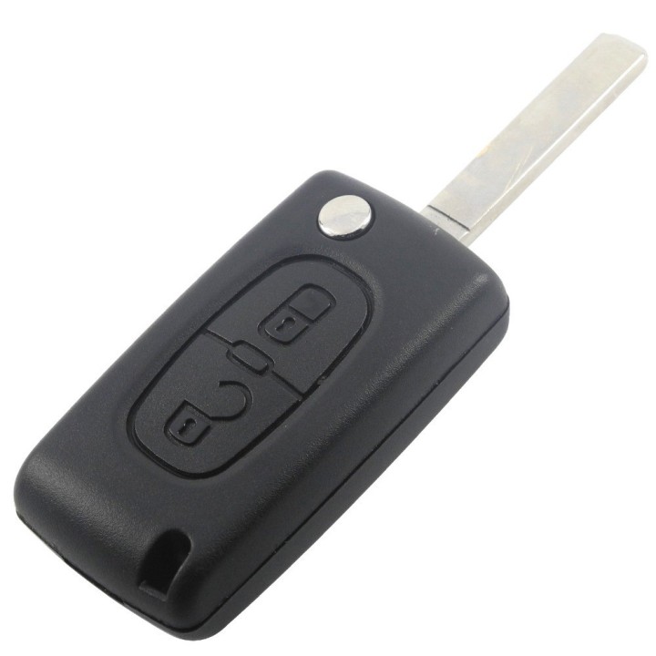 Carcasa Llave Mando con Espadin Peugeot 306 407 807 Partner Citroen C2 C3 C4 C6 Berlingo