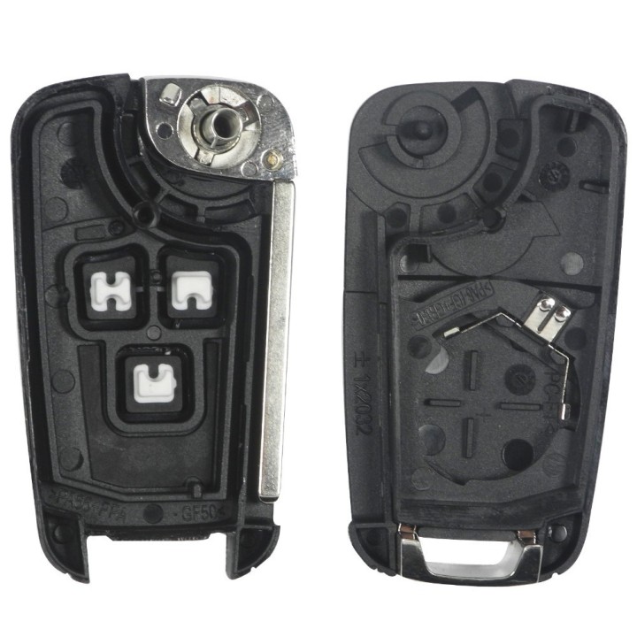 Carcasa Llave Mando con Espadin HU100 Chevrolet